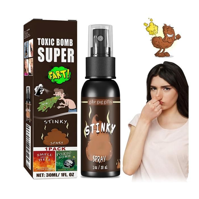 Boule Puantes Puissante Spray Puant, Fart Spray, Spray Qui PUE Le Caca ...