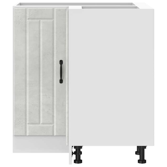 Promotion mai * Armoire dangle - Meuble de rangement - de cuisine Lucca gris béton EU9005853751