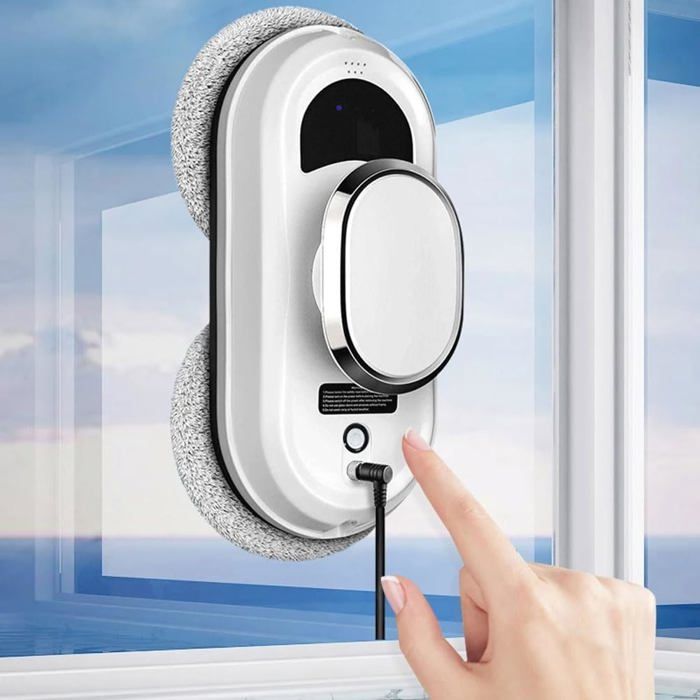 Robot nettoyeur de vitres électrique nettoyage automatique - Syteh