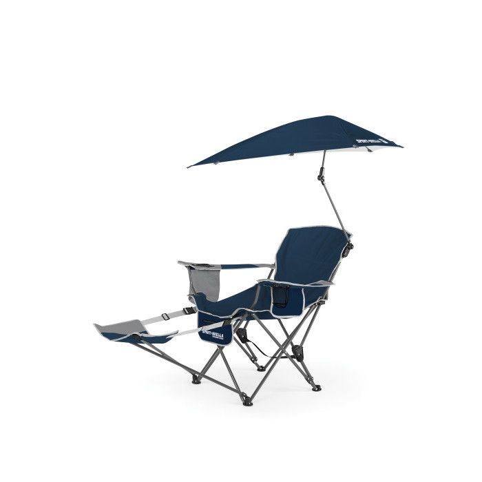 Fauteuil Sport-Brella idéal pour camping et plage avec parasols intégré