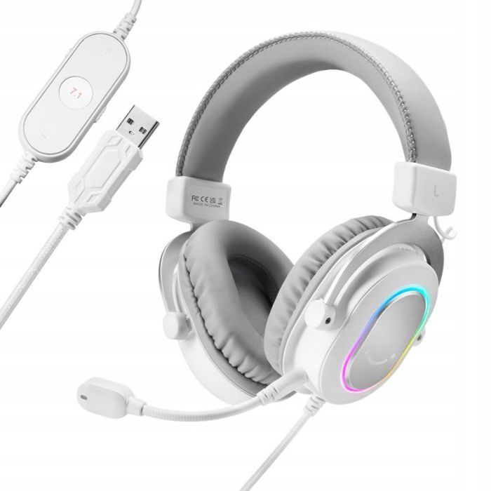 Casque - FIFINE - H6W - Supra-auriculaire - RGB - Son surround 7.1