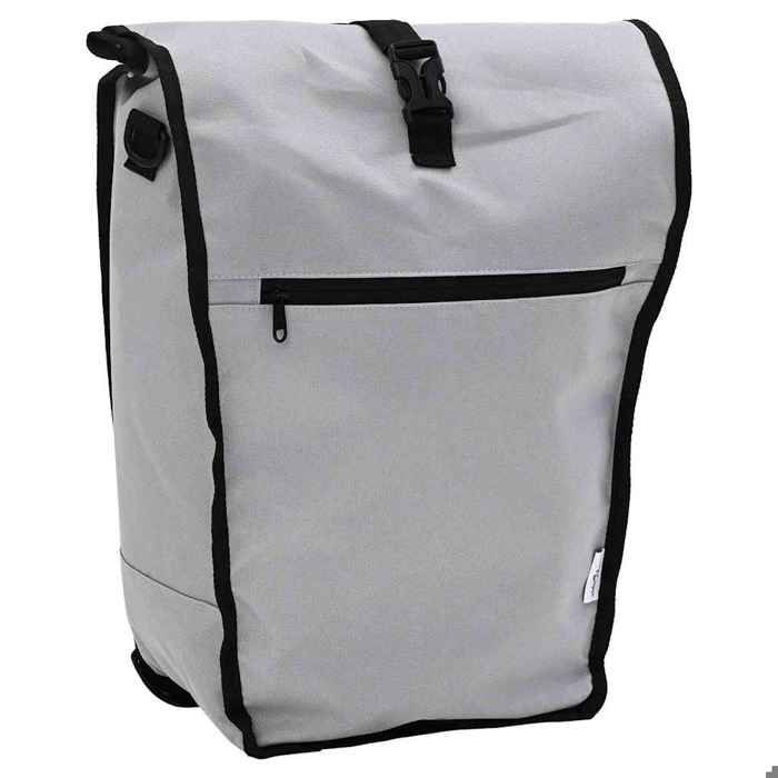 Gris Sacoches pour vélo - Sac à vélo Gris 34x16x59 cm Polyester C33943 Gris Sacoches pour vélo - Sac à vélo Gris 34x16x59 cm Polyester C33943