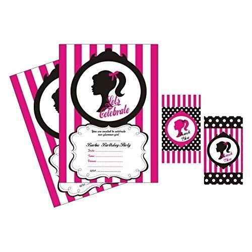 Barbie silhouette party outlet