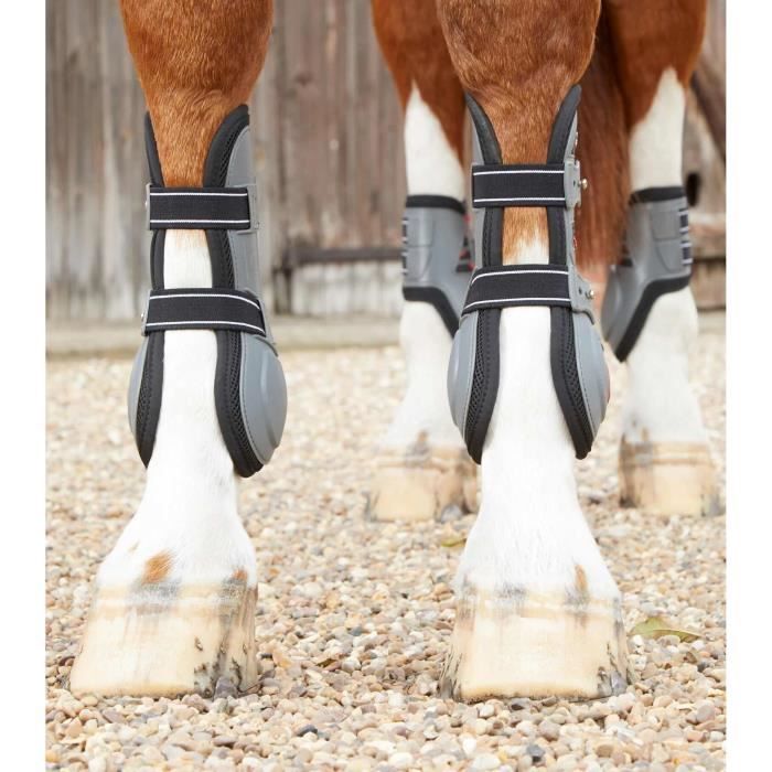 PFIFF 005048 Protège-Queue De Cheval En Caoutchouc Lavable Avec Anneau De Fixation Noir