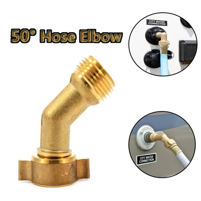 Raccord Coudé John Guest - 3/8" Mâle X 1/4" PUSH FIT - Pour Tuyau Semi-rigide - Neuf Sous Emballage