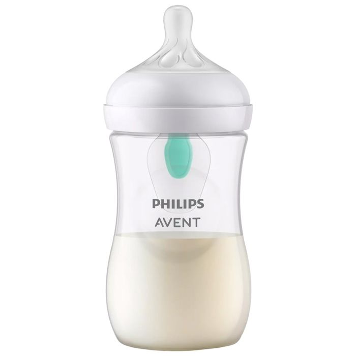 Avent Pack de 2 Biberons en Verre 240 ml à Réponse Naturelle