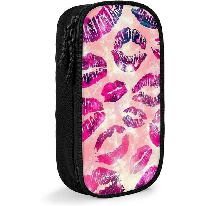 Ensemble Lanière + Trousse à Crayons Victoria's Secret Gris - Neuf Avec étiquettes