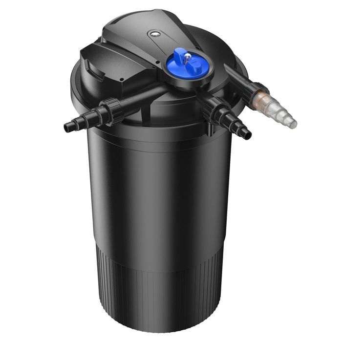 Filtre de bassin à pression UV 18 watts 30000 litres nettoyage facile — free download