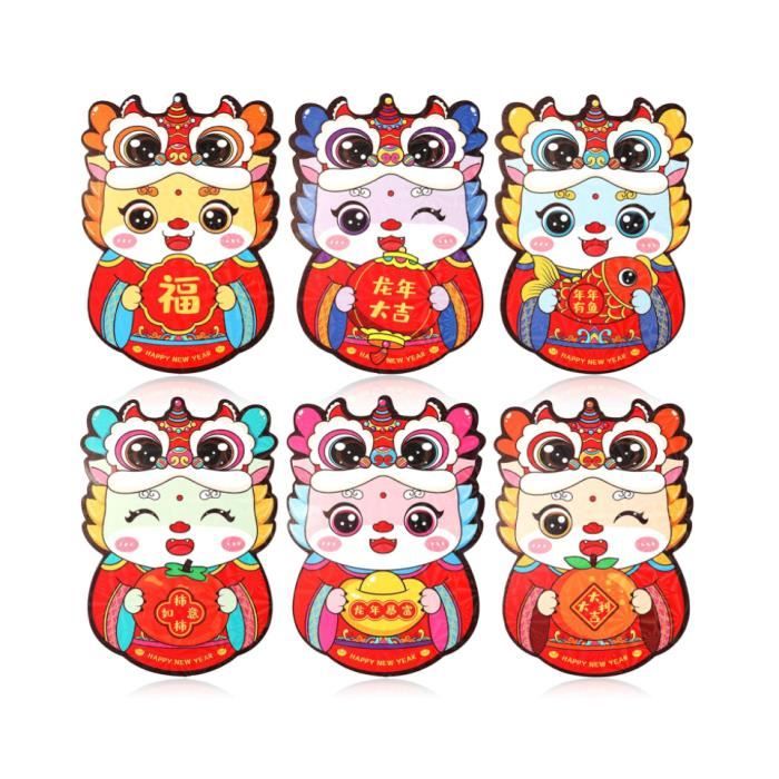 24pcs Enveloppes Rouges Chinoises, Enveloppe Rouge Dragon Mignon Lai See  Hong Bao 2024 Enveloppe d'Argent Porte-Bonheur pour la Fête - Cdiscount  Beaux-Arts et Loisirs créatifs