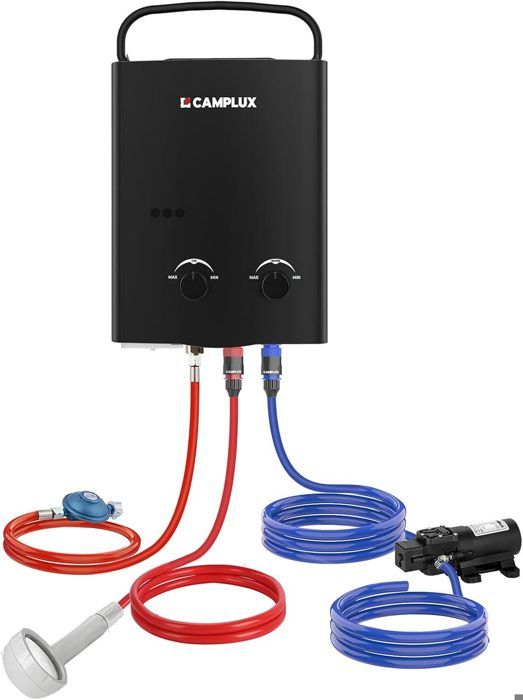 Chauffe-eau Instantané à Gaz – Neuf, Alimentation Gaz, Prêt à Installer