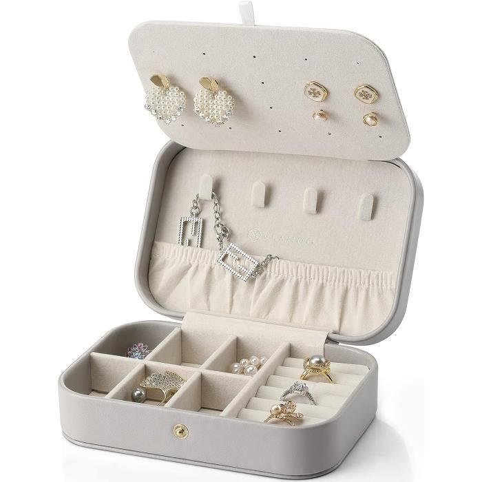 Bagsmart Sac De Rangement Bijoux De Voyage - Mini Ou Grand Format, Rose Clair, Organiseur Pratique