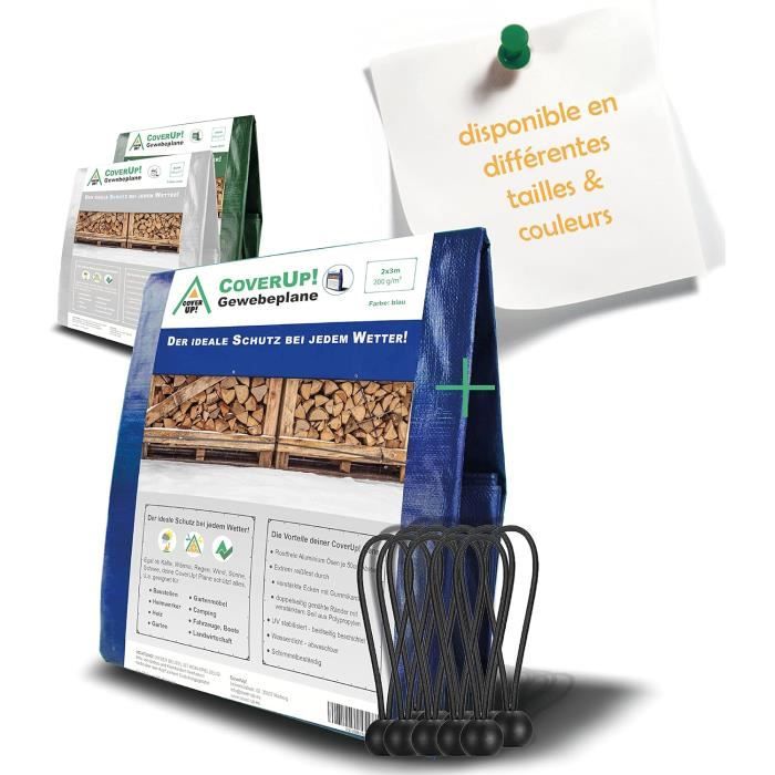 JK Trends Lot De 10 Tendeurs De Bâche De Qualité Supérieure Pour Votre