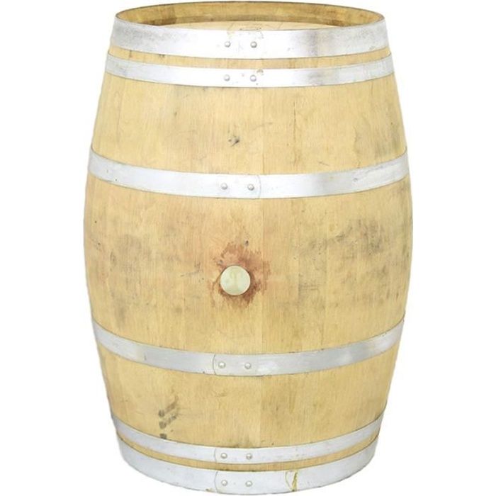 tonneau d occasion barrique en chene de 225 l cdiscount jardin