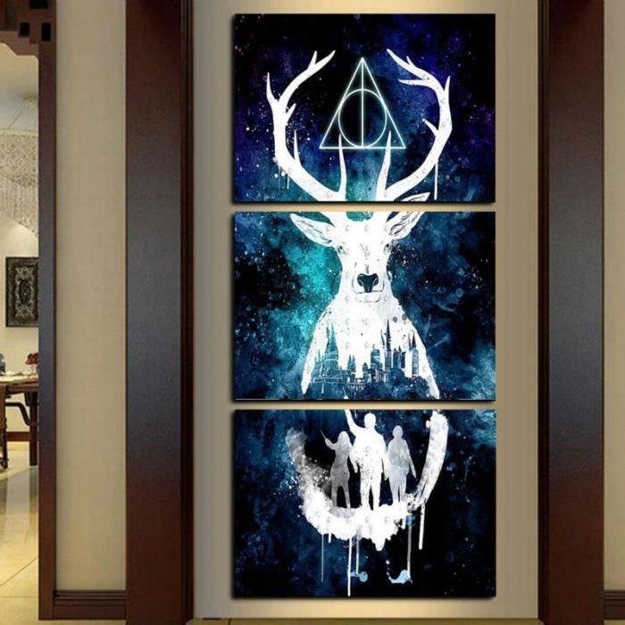 Imprime Harry Potter Poster Art Moderne Decoration Toile Peinture