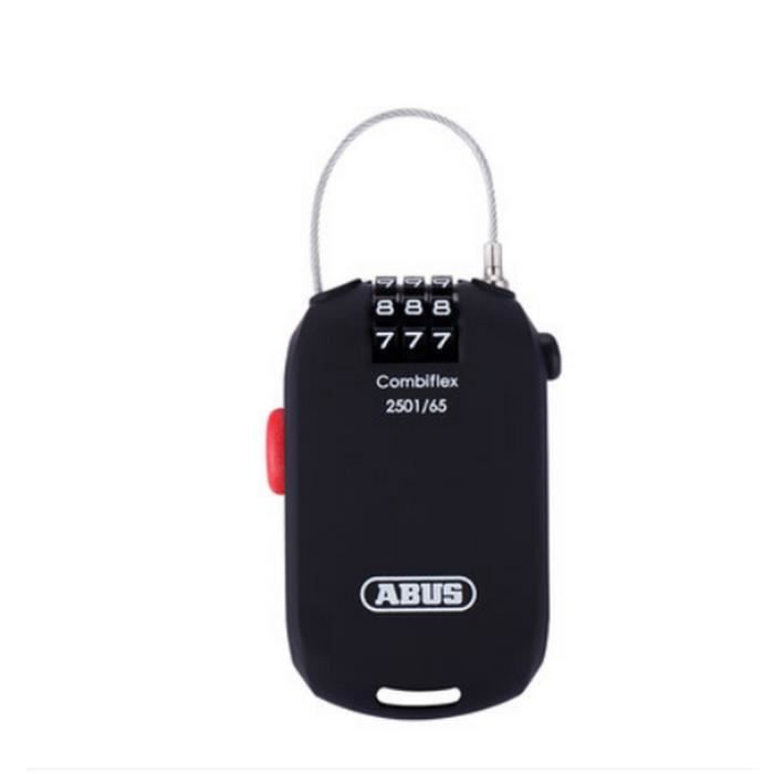 Serrure De Vélo Abus Amparo 4650SL - Cadre Noir - 60 Mm D'ouverture - Haute Sécurité