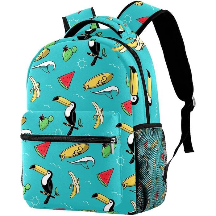 Sac ?� dos scolaire Sac de universitaire pour femmes et hommes, ?�l?�gant Swans Lake - Cdiscount 