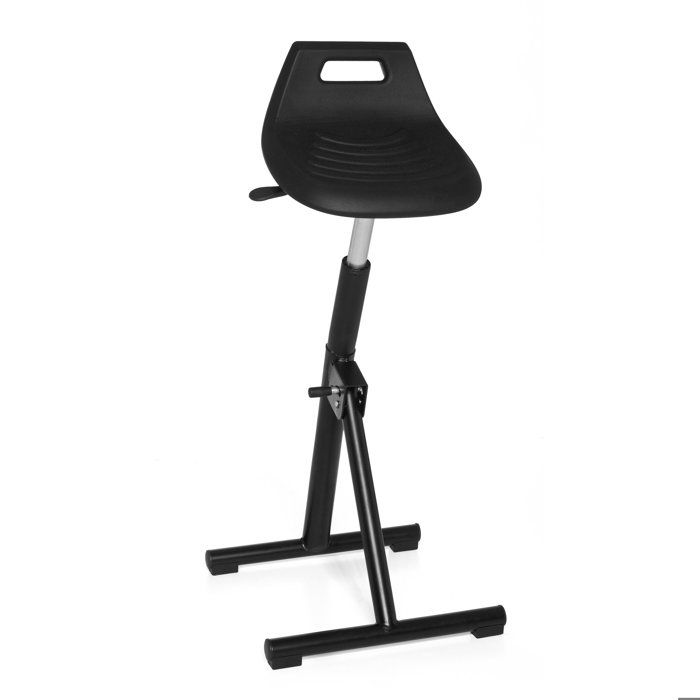 hjh OFFICE 665140 silla de trabajo TOP WORK 30 espuma duro negro hjh OFFICE 665140 silla de trabajo TOP WORK 30 espuma duro negro
