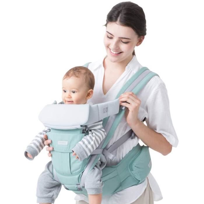Porte-bébé en avec siège de hanche Marque Modèle Vert