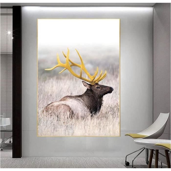 Tableau Toile Femme Dessin Au Trait - Décor Murale Moderne Pour Salon Ou Chambre (30x40cm)
