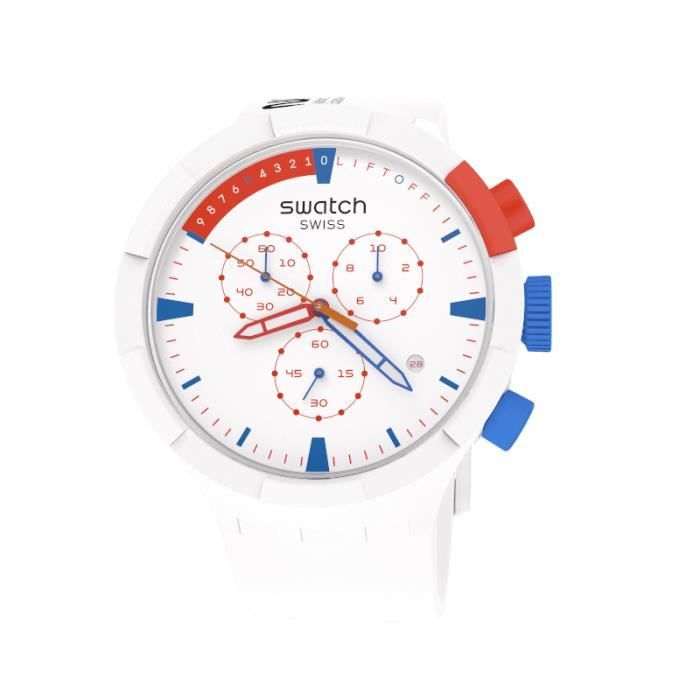 SWATCH X NASA SB04Z400 Orologio veicolari bioceramico Bianco EUR 101,81 -  PicClick IT