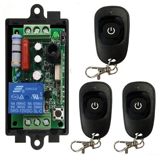 Kit Télécommande 4 Canaux 315 MHz – Pour Commander Lumières, Moteurs, Portails… Sans Fil !