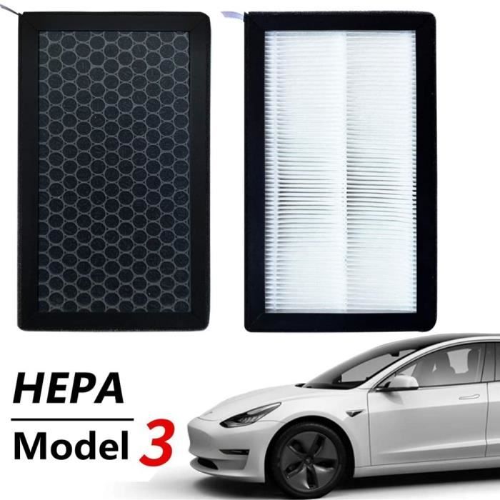 Filtres Habitacle HEPA Pour Tesla Model 3 & Model Y - Lot De 2 Avec Charbon Actif, Facile à Installer - 6