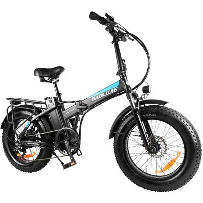 Vélo électrique pliable 20 '' BAOLUJIE D1 - 750W 48V 12.5ah - Shimano 7 vitesses - Écran LCD - Certificat CE-EN15194