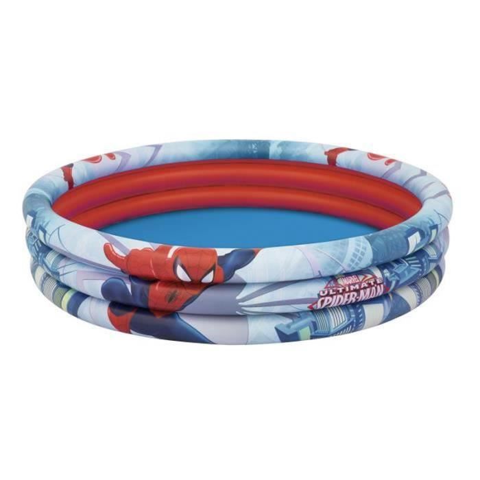 Bestway Piscine Gonflable pour Enfants Spider Man 122x30 cm