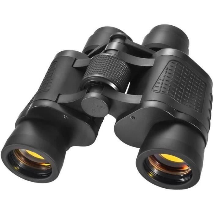 Jumelles Compactes 8x21 - Prismes BAK-4, Lentilles FMC Vertes, Pliables, Avec étui - Pour Observation Oiseaux, Voyages
