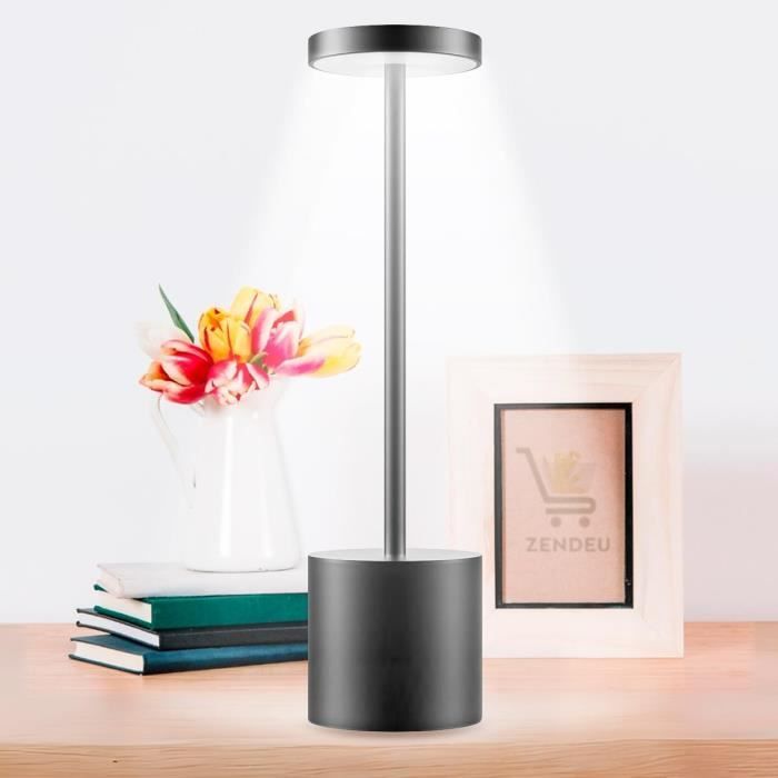 Lampe de table led portable - rechargeable par usb