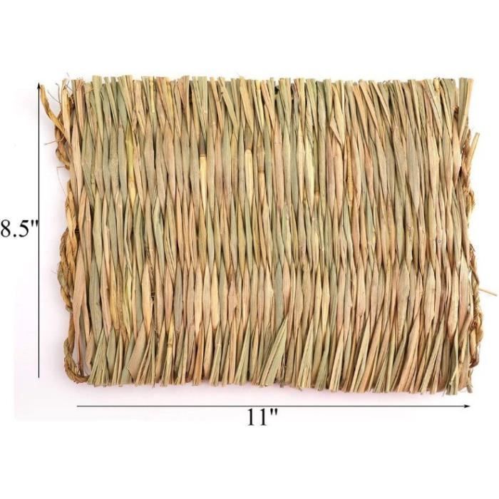 CRAZE Rabbit Mat Grass Mats for Rabbits,bunny Chew Toys for Small Pet