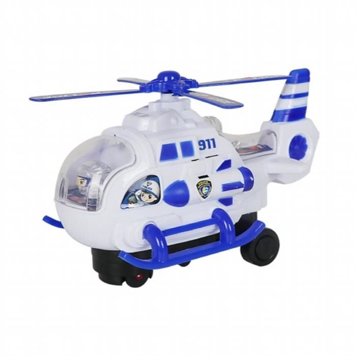 Hélicoptère De Police Action Heroes - 36 Cm Avec Lumière, Figurine Et Accessoires, Jouet Enfant 4 Ans+ - 10