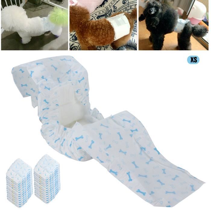 Couches pour chiens mâles, XS 26 Pcs Désodorisation au charbon de bambouYEA Cdiscount