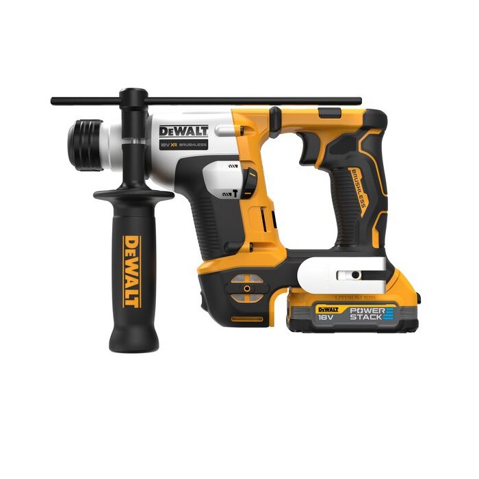 Perforateur SDS Plus XR 18V 1.7Ah Li Ion brushless 1.4J Powerstack DCH172E2T QW - vue 2