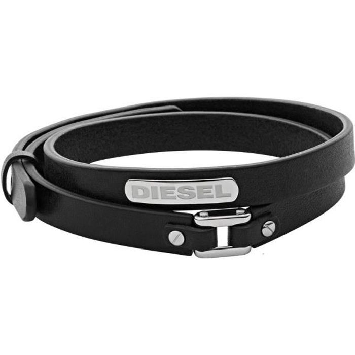 Bracelet DIESEL Acier Cuir Bracelet DIESEL Acier Cuir