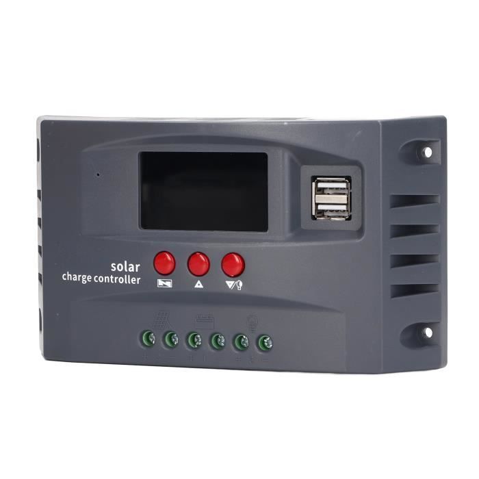 Régulateur De Charge Solaire PWM 6V/12V 10A - Contrôleur Automatique Pour Panneau Solaire Et Batterie