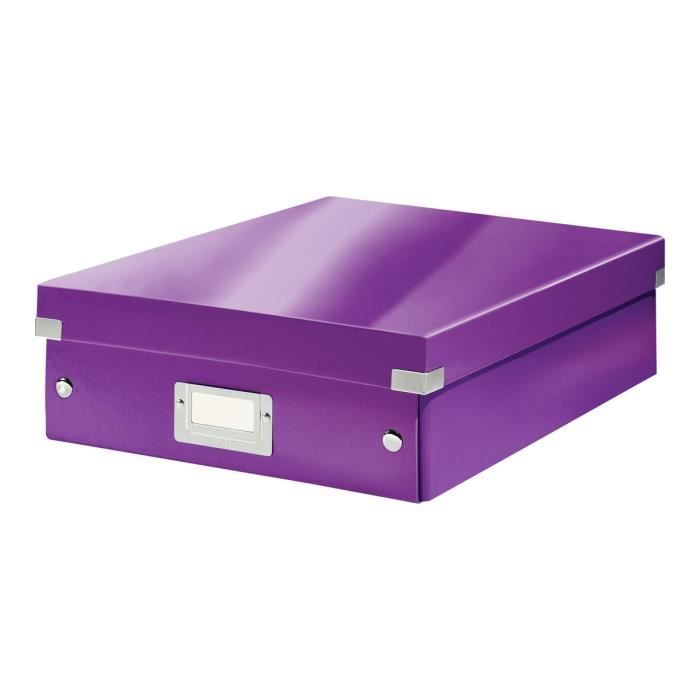 Leitz Click & Store WOW Medium - Boîte d'archive - violet