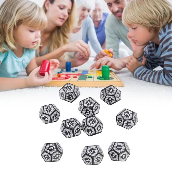 TAM Jeu De Table Dés Polyédriques Jeu De Dés Polyédriques Pour Enfants