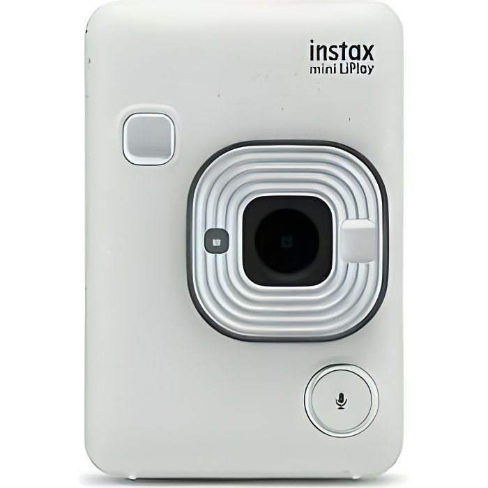 Appareil photo instantané numérique Fujifilm instax mini LiPlay stone white