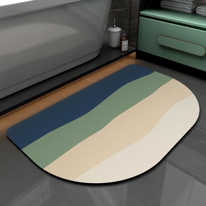 Tapis Diatomée évier PZCC - Absorbant Rapide 60x10cm - Blanc Cuisine/salle De Bain
