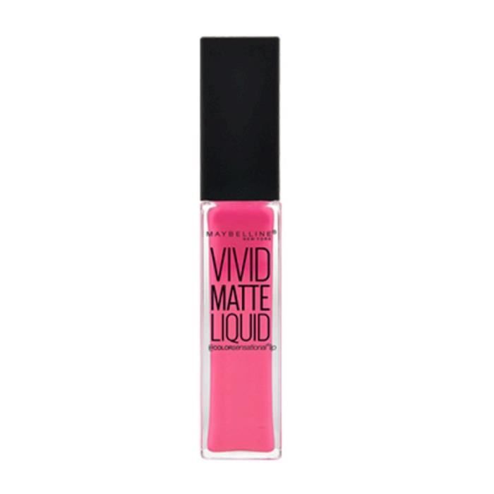GEMEY MAYBELLINE Color Sensational Vivid Matte Liquide Rouge à lèvres 05 Nude Flash