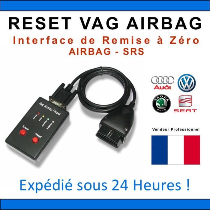 RESET VAG AIRBAG - Réinitialisation AIRBAG pour VW AUDI SEAT SKODA - VAG COM