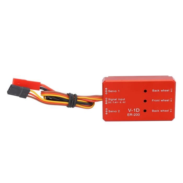 Contrôleur De Vol Gyroscopique 3 Axes Pour Avion RC - Stabilisateur Automatique - Compatible Tous Modèles à Voilure Fixe Stabilisateur Gyroscopique 3 Axes