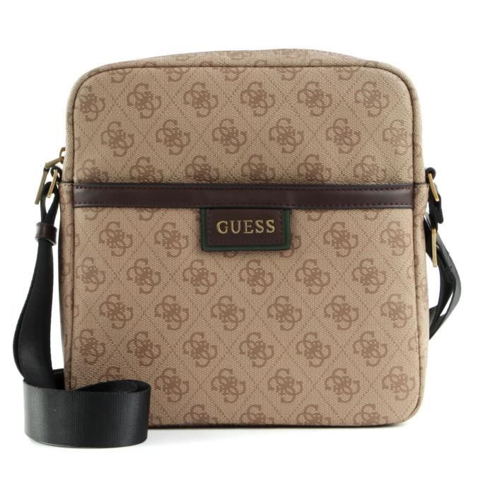 GUESS Vezzola Crossbody Flat Brown [132809] - sac à épaule bandoulière sacoche