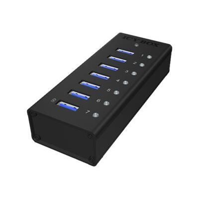 ICY BOX IB-AC618 Hub 7 ports USB3.0 + charge