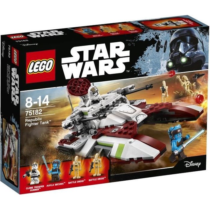 Acheter LEGO® Star Wars 75182 Republic Fighter Tank Reconditionné - 99,00 € LEGO® Star Wars 75182 Republic Fighter Tank Reconditionné - Lego reconditionné disponible sur Cdiscount Seconde Vie