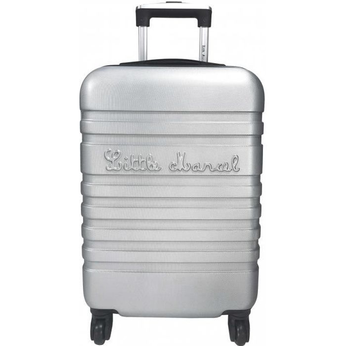 valise cabine rigide little marcel 54.8 cm argent - lm10321pn