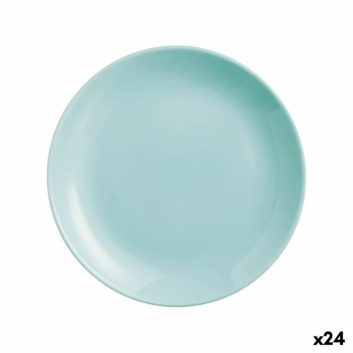 Luminarc Naturali - Lot De 6 Assiettes Dessert Verre 20,5 Cm