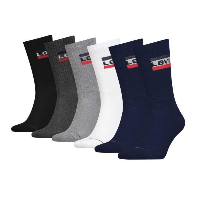 Lot De Chaussettes Sport Hommes Power Club – Coton, Uni (noir/blanc/gris), Tailles 9-11 Ou 10-13, Neuf