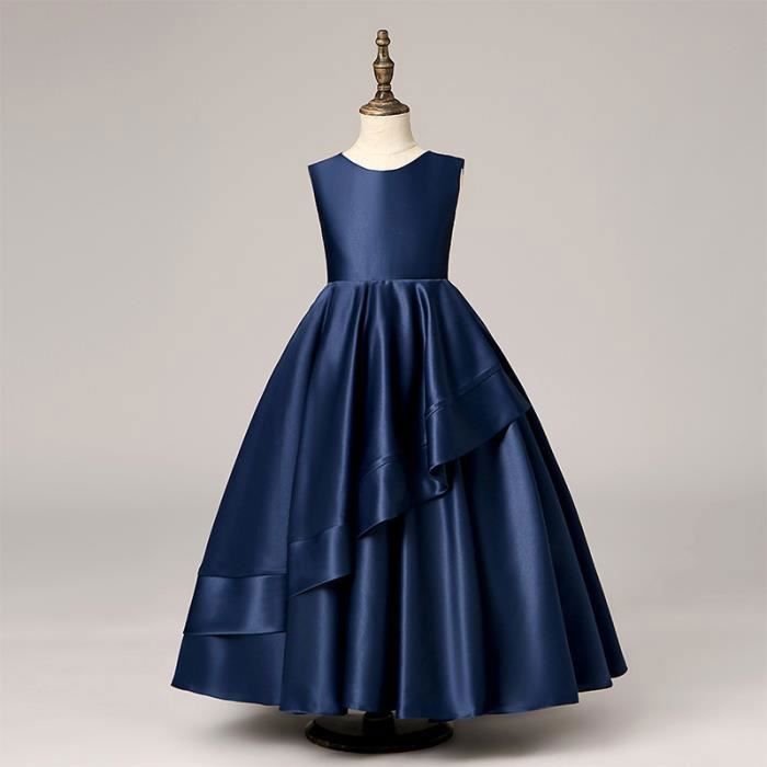 Robe ceremonie bleu fille online
